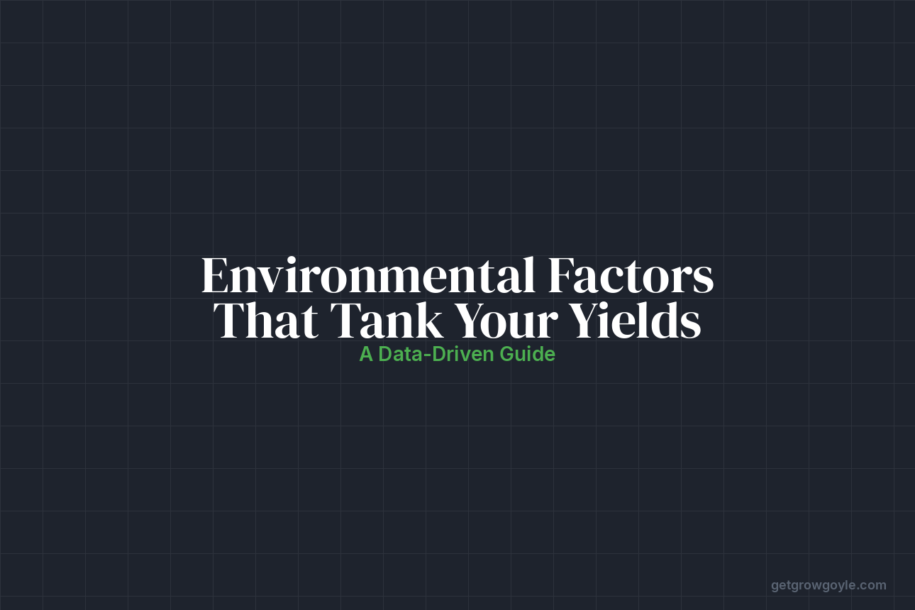 Environmental Factors That Tank Your Yields (A Data-Driven Guide)