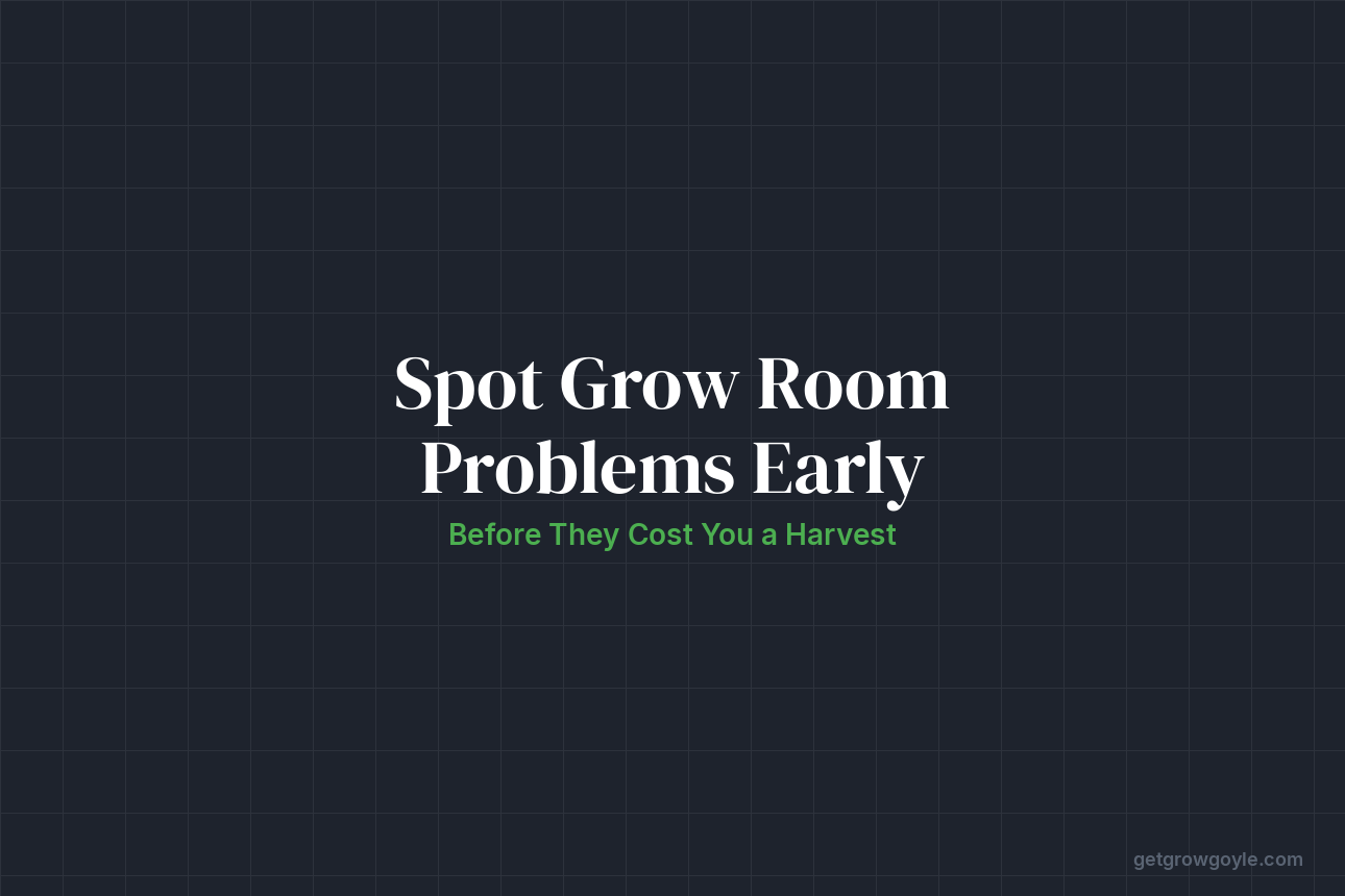 How to Spot Grow Room Problems Before They Cost You a Harvest