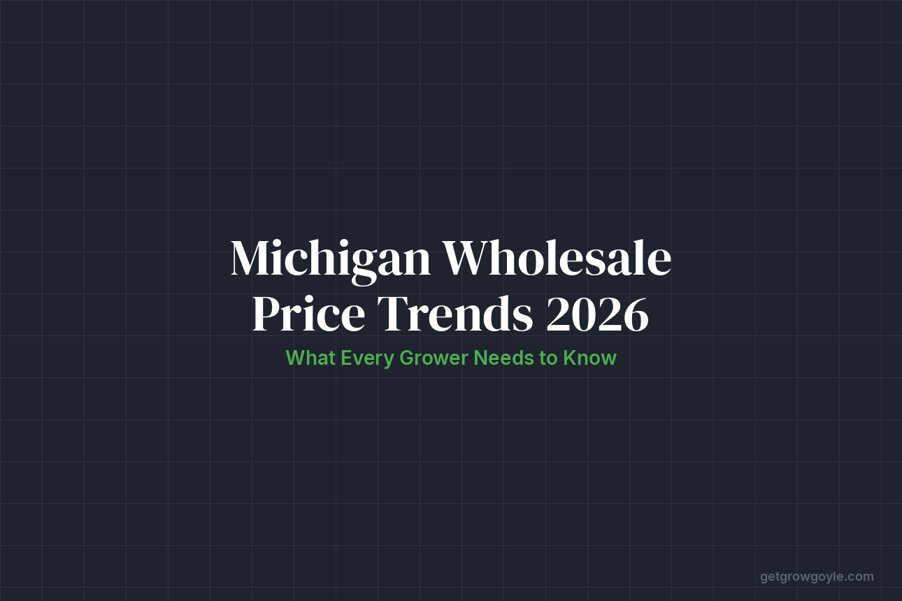 Michigan Wholesale Price Trends 2026: What Every Grower Needs to Know