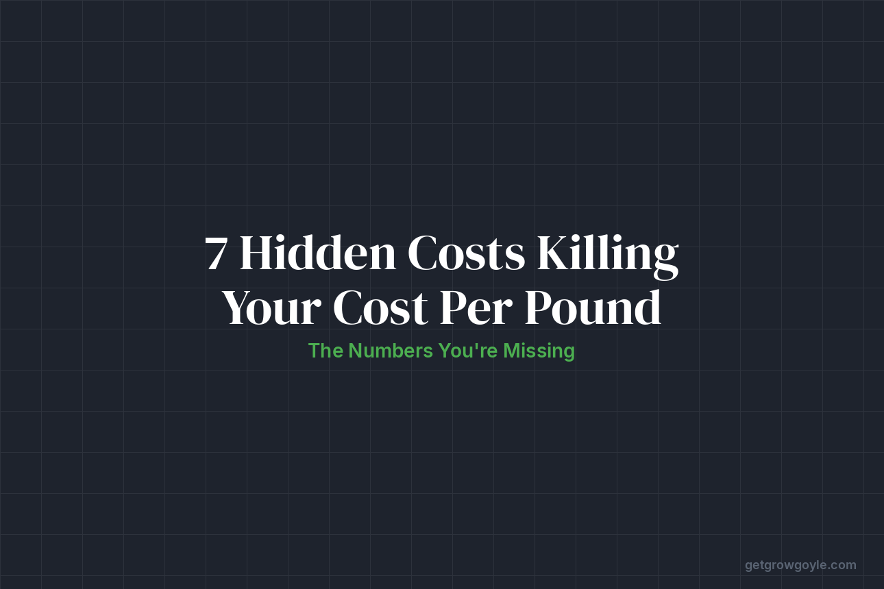 The 7 Hidden Costs Killing Your Cannabis Cost Per Pound