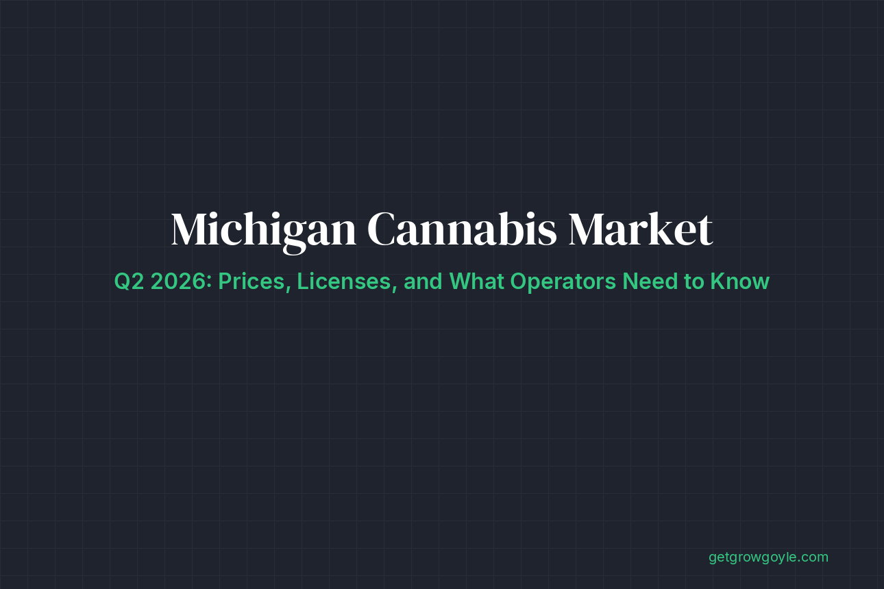 Michigan Cannabis Market Q2 2026: Prices, Licenses, and What Operators Need to Know