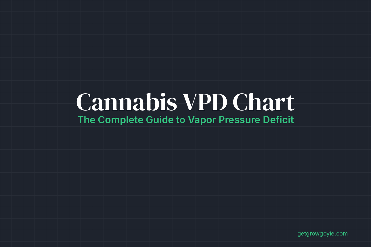 Cannabis VPD Chart: The Complete Guide to Vapor Pressure Deficit