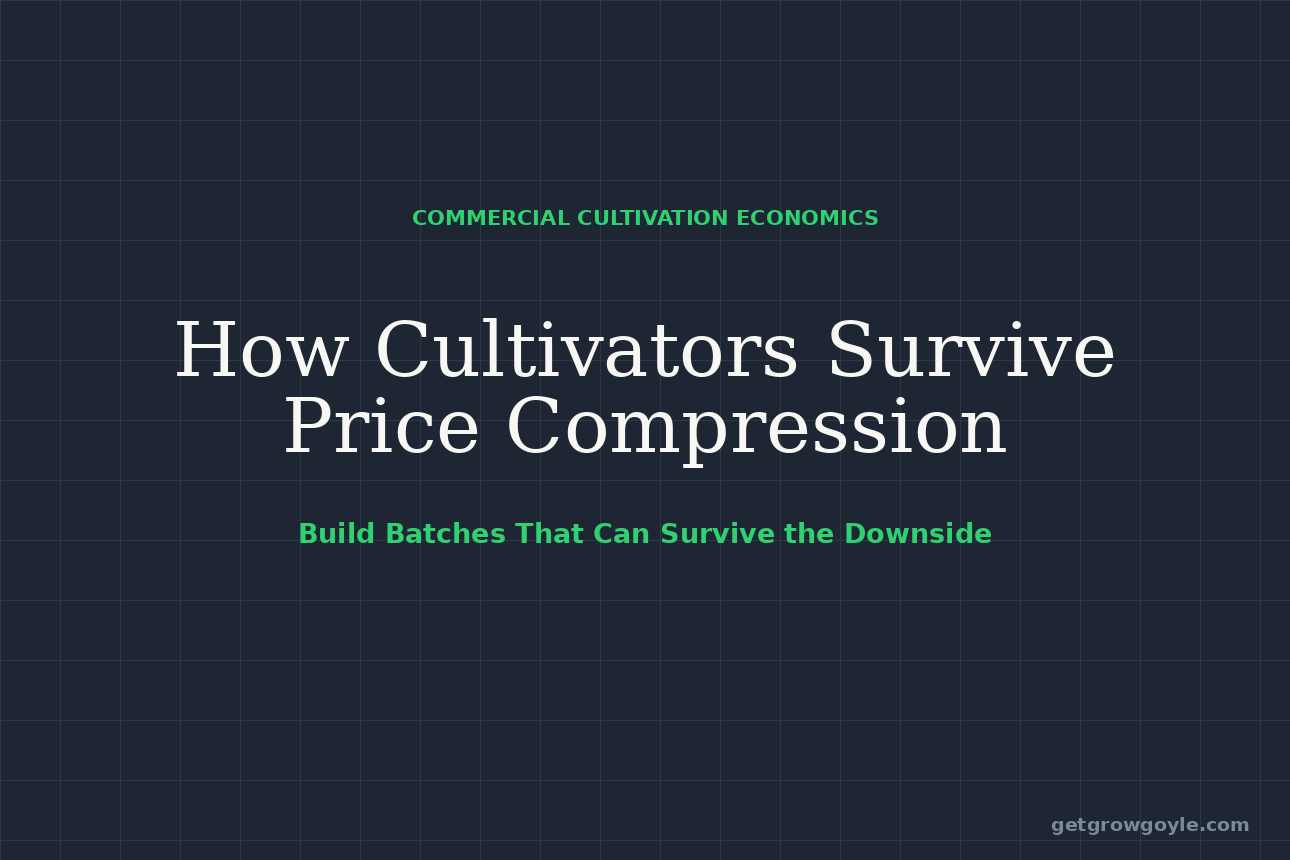 How Commercial Cannabis Cultivators Survive Price Compression