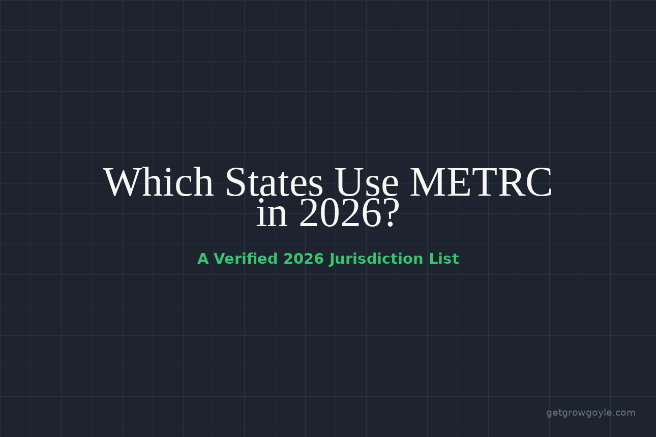 Which States Use METRC in 2026? A Verified List
